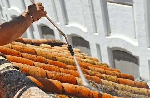 Nettoyage de toitures - Tramain